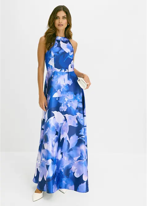Maxikleid aus gl&auml;nzendem Satin, bonprix