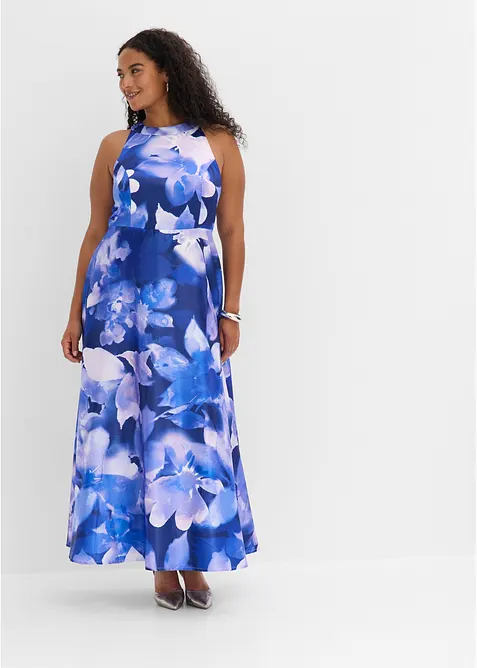 Maxikleid aus gl&auml;nzendem Satin, bonprix