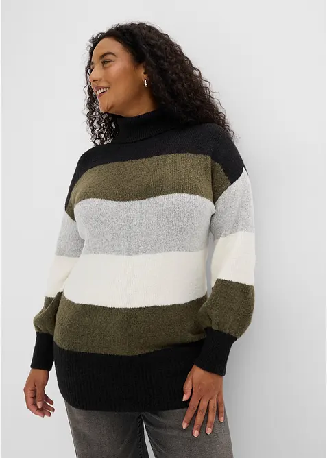 Robe en maille, bonprix