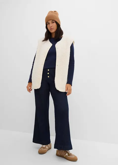 Flared-Jeans High Waist, bonprix