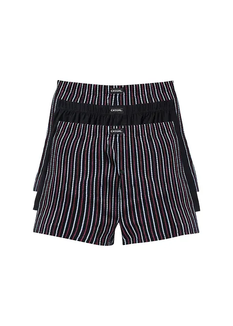 Lot de 3 cale&ccedil;ons en jersey coton, bonprix