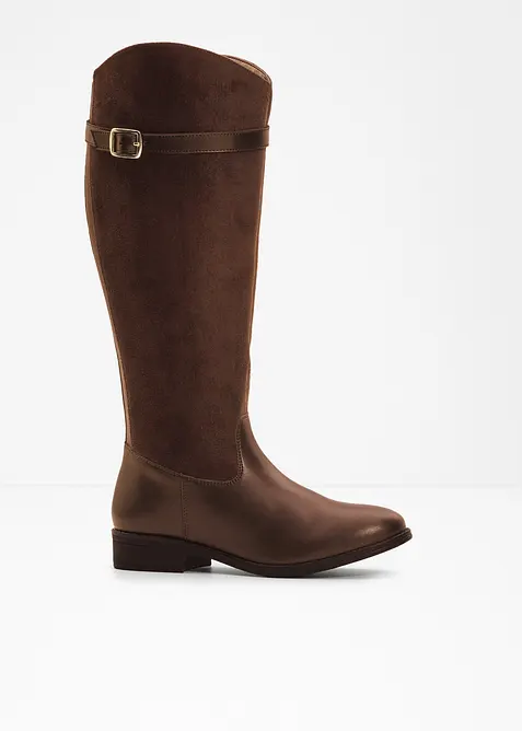 Weitschaftstiefel mit Schnalle, bonprix
