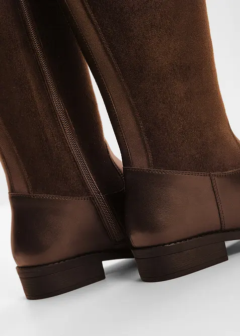 Weitschaftstiefel mit Schnalle, bonprix