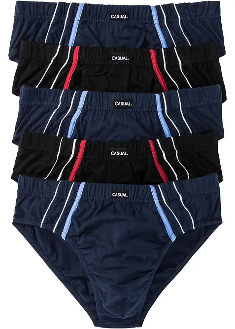 Maxislip mit Baumwolle (5er Pack), bonprix