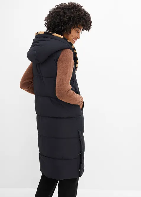 Steppweste mit Teddyfleece, bonprix