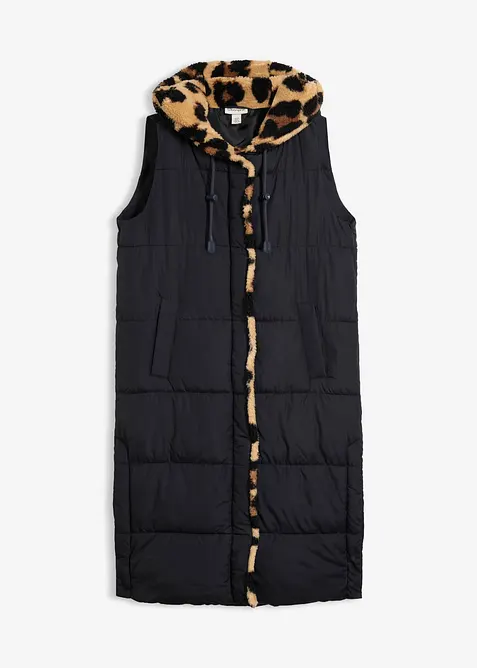 Steppweste mit Teddyfleece, bonprix