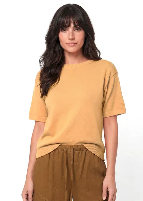 Feinstrickpullover aus reiner Bio-Baumwolle, bonprix