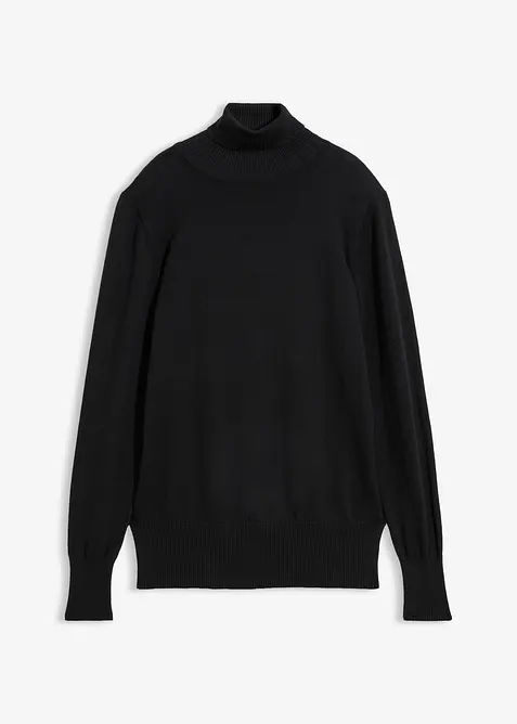 Basic Rollkragenpullover, bonprix