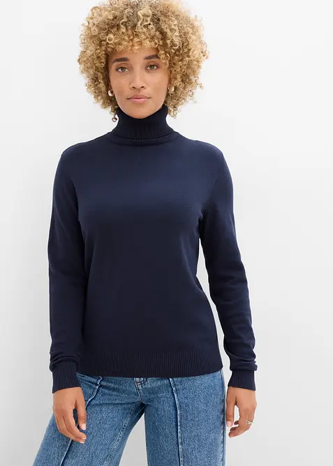 Rollkragenpullover, bonprix