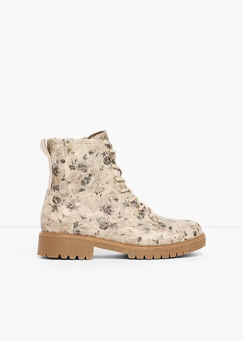 Jana Komfort-Schn&uuml;rboots in bequemer Weite, Jana