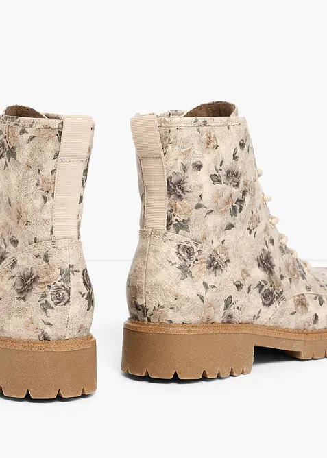 Jana Komfort-Schn&uuml;rboots in bequemer Weite, Jana