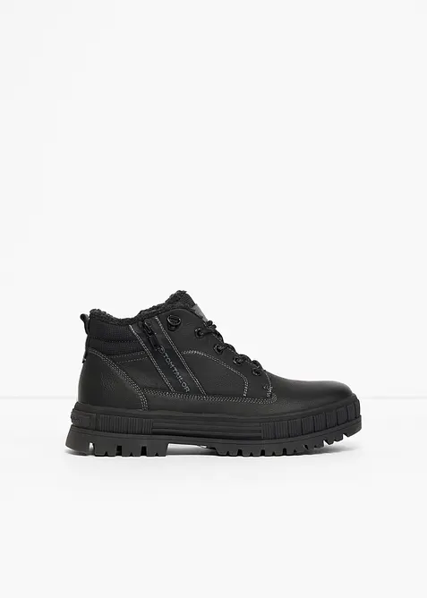 Tom Tailor Schn&uuml;rboots mit Profilsohle, Tom Tailor