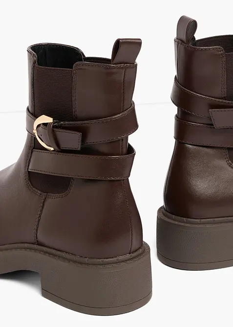 Chelsea-Boots mit Schnalle, bonprix