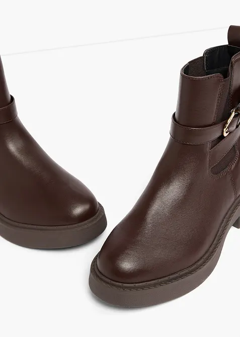 Chelsea-Boots mit Schnalle, bonprix