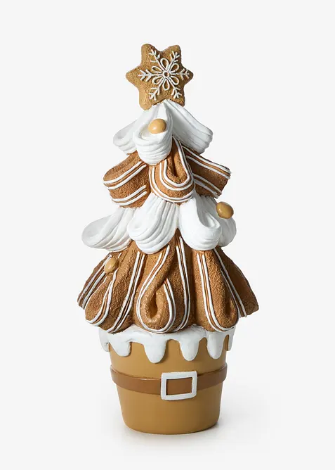 Objet d&eacute;co sapin de No&euml;l avec effet gla&ccedil;age, bonprix