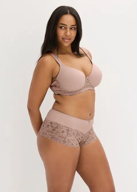 Soutien-gorge &agrave; coques et bretelles rembourr&eacute;es, bonprix