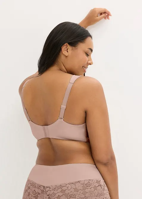 Soutien-gorge &agrave; coques et bretelles rembourr&eacute;es, bonprix