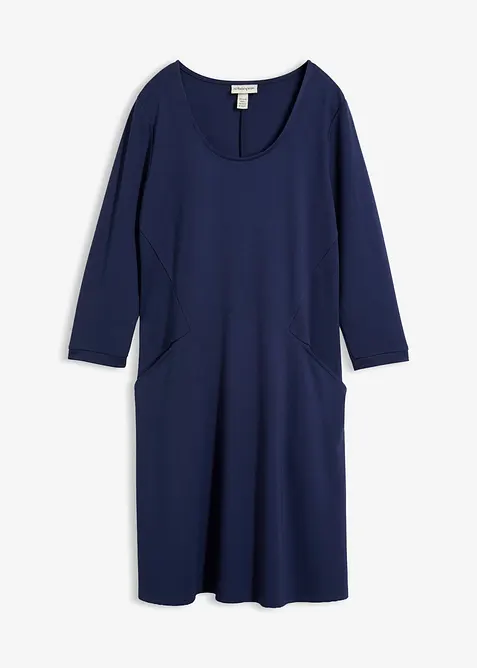 Shirtkleid aus Punto di Roma, bonprix