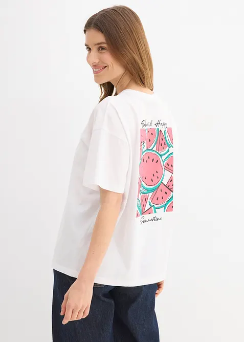 Oversize-Shirt aus reiner Bio-Baumwolle, bonprix