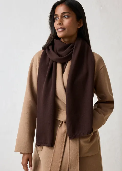 Feinstrickschal mit Merinowolle, bonprix