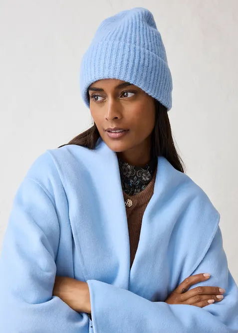 Bonnet en laine d&rsquo;alpaga m&eacute;lang&eacute;e, bonprix