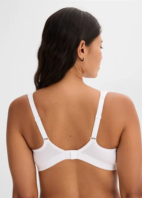 Lot de 2 soutiens-gorge coton sans armatures, bonprix