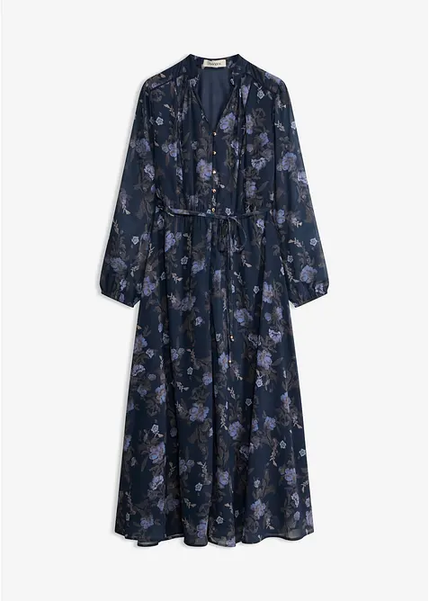 Robe midi en mousseline, bonprix