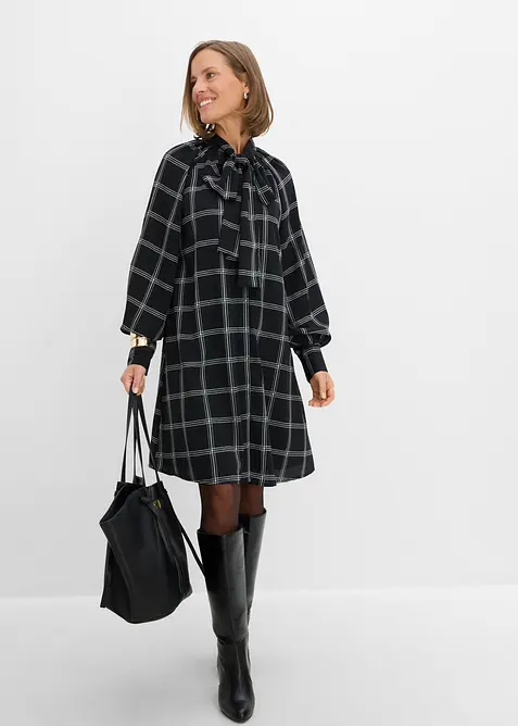 Blusenkleid mit Schluppenkragen, bonprix