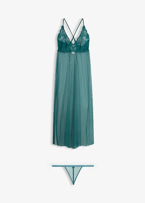 Nuisette et string (ens. 2&nbsp;pces), bonprix
