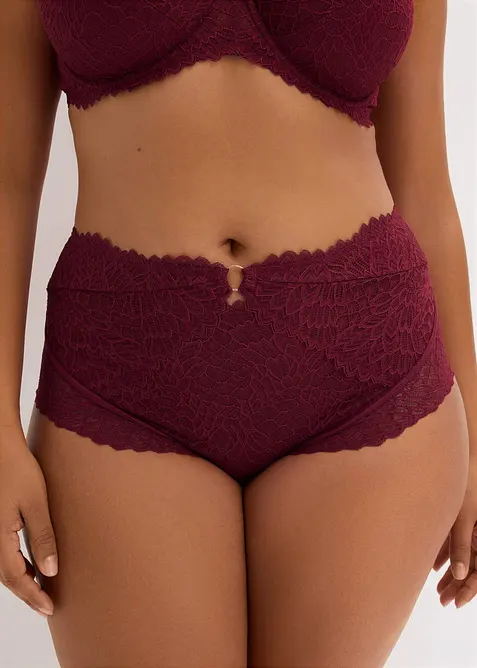 Culotte taille haute en dentelle, bonprix