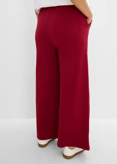 Pantalon sweat en coton m&eacute;lang&eacute;, bonprix
