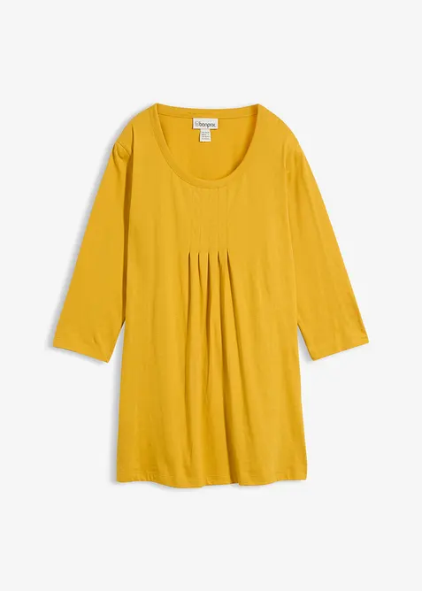 T-shirt long 100% coton, bonprix