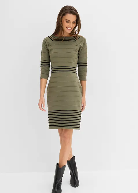 Strickkleid aus weichem Viskose-Mix, bonprix