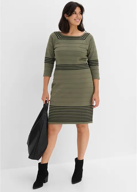 Strickkleid aus weichem Viskose-Mix, bonprix