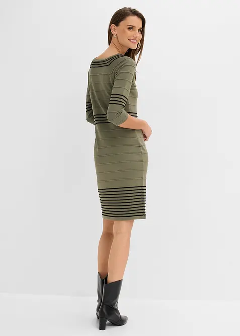 Strickkleid aus weichem Viskose-Mix, bonprix