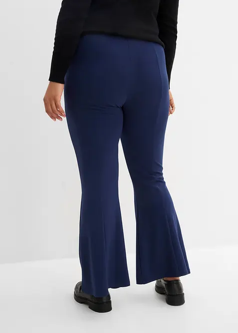 Pantalon &agrave; jambes &eacute;vas&eacute;es en Punto di Roma, bonprix