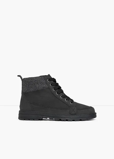 Schn&uuml;rboots mit Profilsohle, bonprix