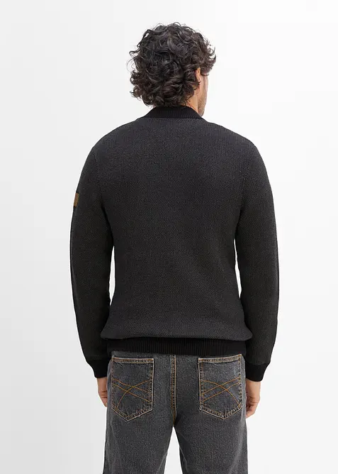 Grobstrickjacke aus reiner Baumwolle, bonprix