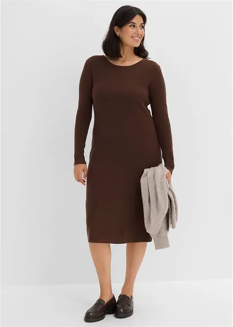 Robe en maille, bonprix