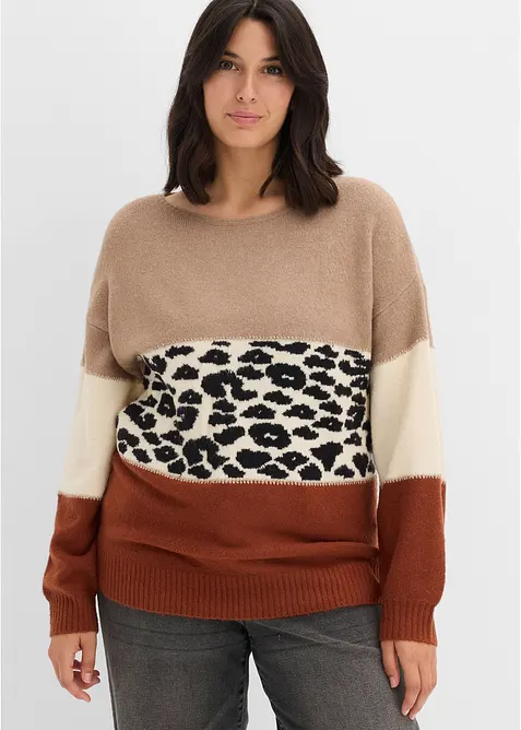 Pull oversize, bonprix