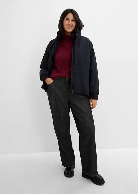Pull chaud &agrave; col roul&eacute;, bonprix
