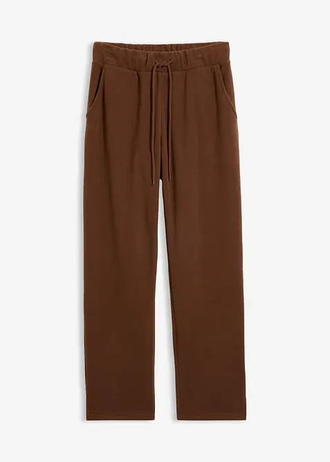 Pantalon en polaire &agrave; taille &eacute;lastiqu&eacute;e, bonprix