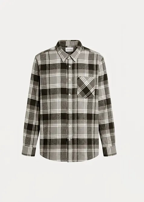 Chemise en flanelle 100% coton, bonprix