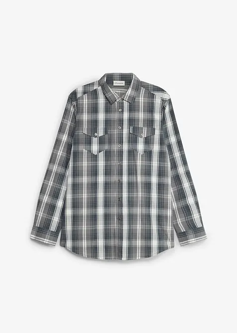 Chemise manches longues coupe confort, bonprix