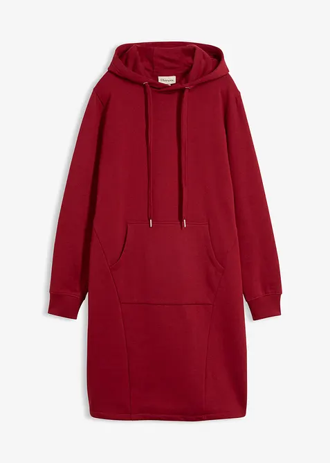Robe sweat en coton m&eacute;lang&eacute;, bonprix