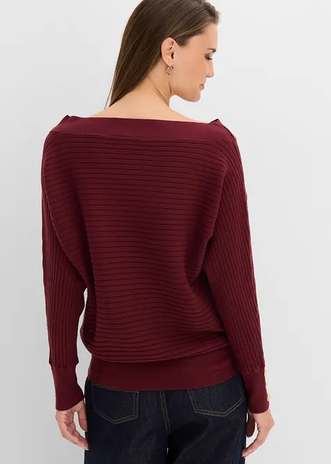 Feinstrickpullover aus Viskose-Mix, bonprix