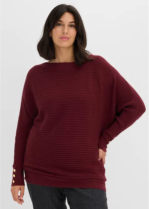 Feinstrickpullover aus Viskose-Mix, bonprix