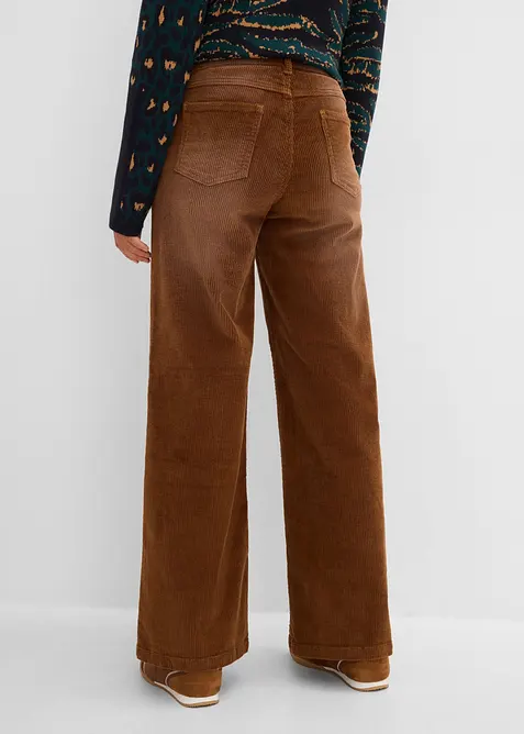 Cordhose aus elastischem Baumwoll-Mix, bonprix