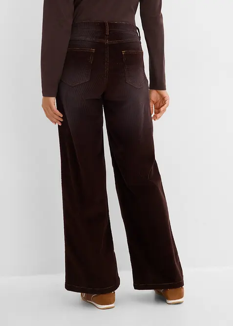 Cordhose aus elastischem Baumwoll-Mix, bonprix