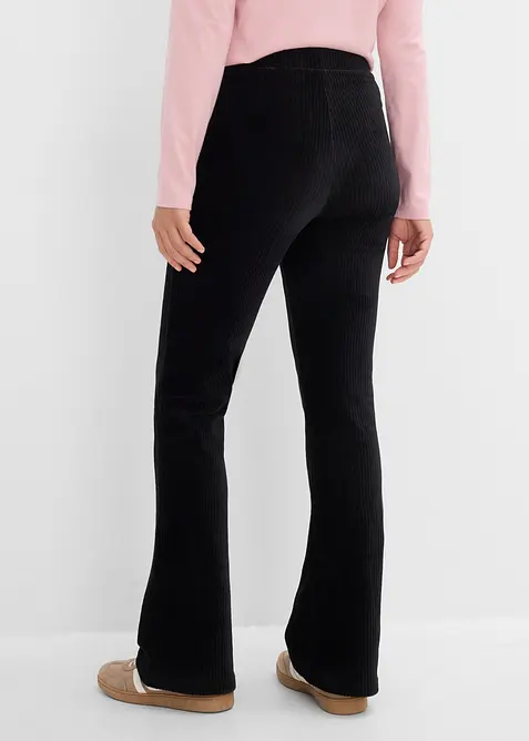 Ausgestellte Leggings in Cordoptik, bonprix